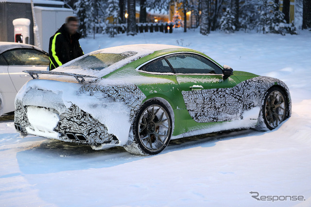 メルセデス AMG GT 次期型プロトタイプ（スクープ写真）