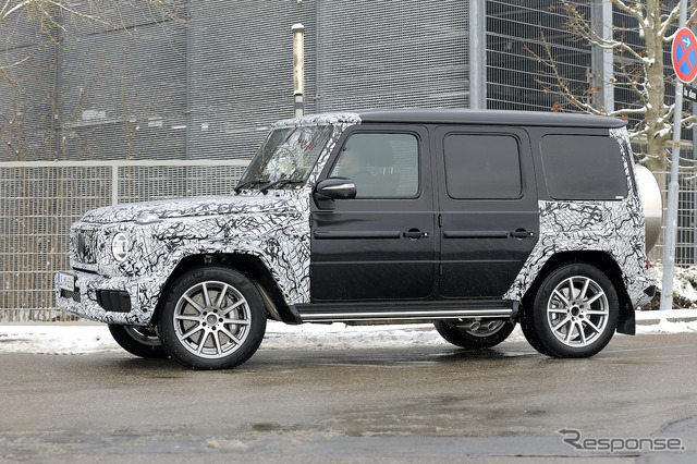 メルセデス AMG G63 改良新型プロトタイプ（スクープ写真）