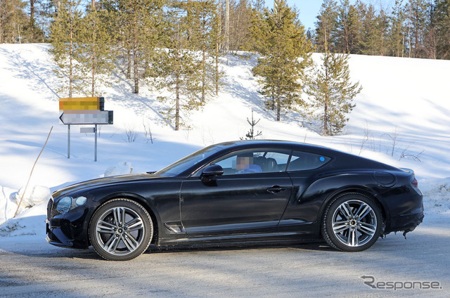 ベントレー コンチネンタルGT 改良新型プロトタイプ（スクープ写真）