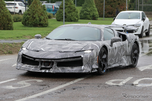 フェラーリ SF90 LM プロトタイプ（スクープ写真）