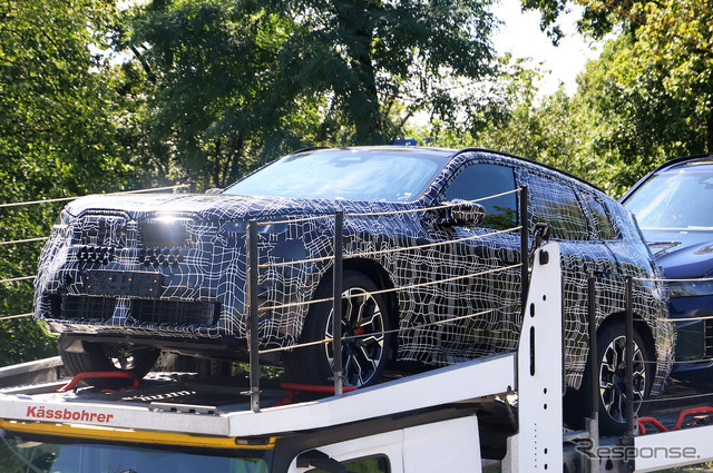 BMW X3 次期型プロトタイプ（スクープ写真）