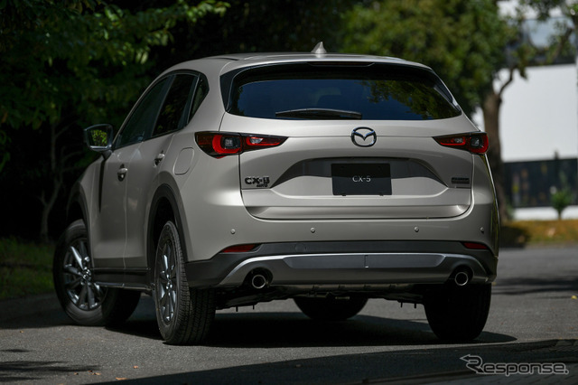 マツダ CX-5 改良新型（プラチナクォーツメタリック）