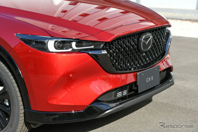 マツダ CX-5 改良新型（ソウルレッドクリスタルメタリック）