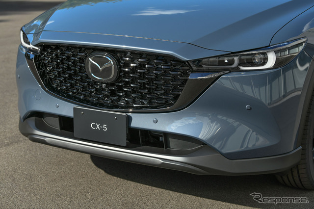 マツダ CX-5 改良新型（ポリメタルグレーメタリック）