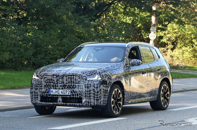 BMW X3 次期型プロトタイプ（スクープ写真）