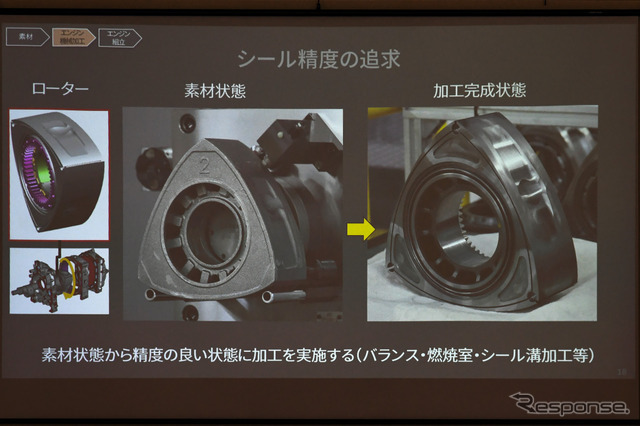 8C型 ロータリーエンジン