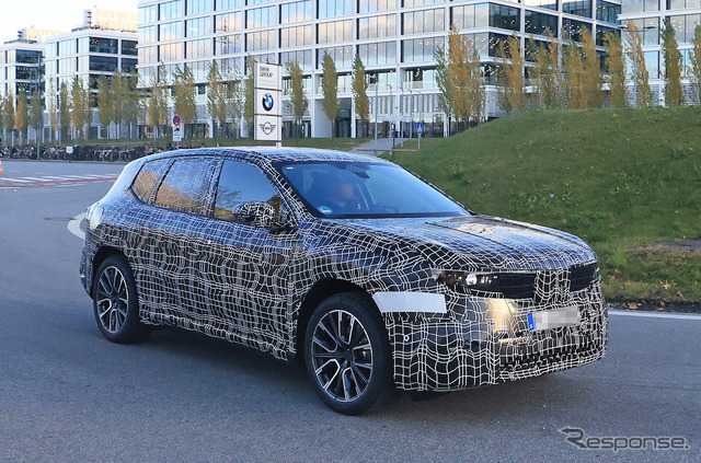 BMW ノイエ・クラッセ SUV プロトタイプ（スクープ写真）