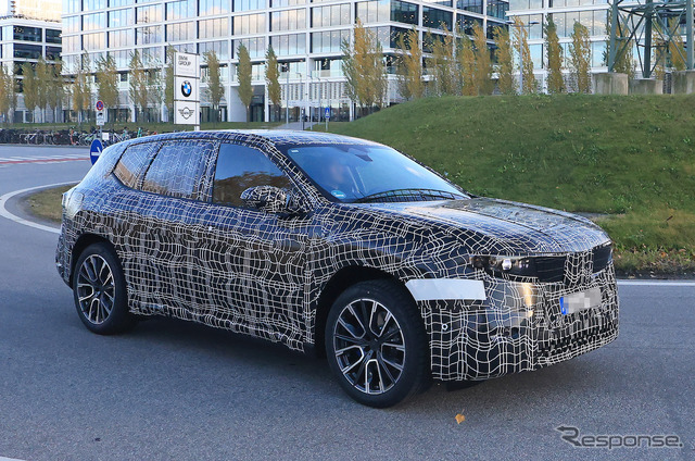 BMW ノイエ・クラッセ SUV プロトタイプ（スクープ写真）