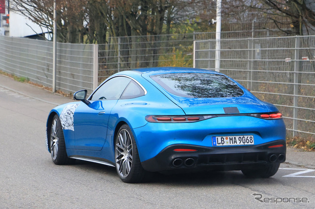 メルセデスAMG GT 43 直6モデルのプロトタイプ（スクープ写真）