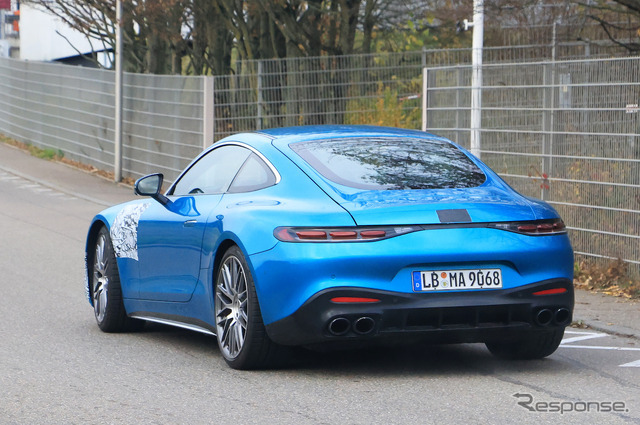 メルセデスAMG GT 43 直6モデルのプロトタイプ（スクープ写真）