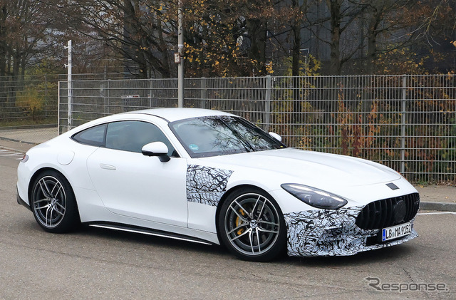 メルセデスAMG GT 43 直6モデルのプロトタイプ（スクープ写真）