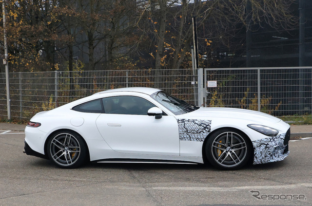 メルセデスAMG GT 43 直6モデルのプロトタイプ（スクープ写真）