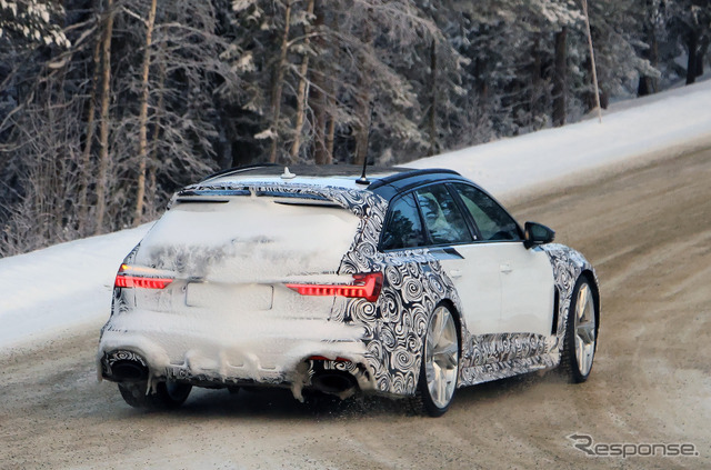 アウディ RS6 GT プロトタイプ（スクープ写真）