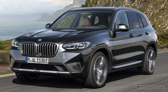 BMW X3 現行型のPHEV「xDrive30e」（参考）