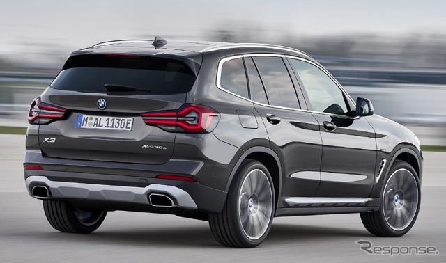 BMW X3 現行型のPHEV「xDrive30e」（参考）