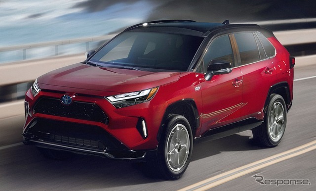 トヨタ RAV4 プライム（RAV4 PHEV に相当）の2024年モデル（米国仕様）