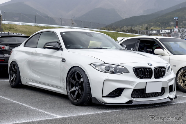 BMW M2×ボルクレーシングTE37 SAGA S-Plus　265/35R18