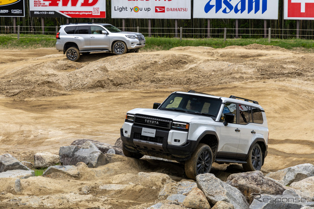 トヨタ ランドクルーザー群 オフロード試乗会