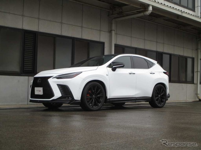 SUSTEC DF210 LEXUS NX350h 4WD用装着例（ダウン量：フロント 29mmダウン / リア 29mmダウン）