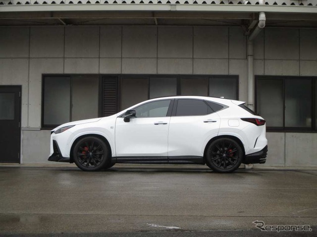 SUSTEC DF210 LEXUS NX350h 4WD用装着例（ダウン量：フロント 29mmダウン / リア 29mmダウン）