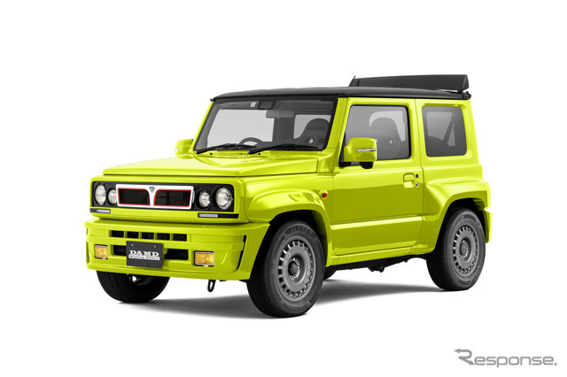 DAMD JIMNY SIERRA『little Δ.』イエロー