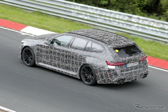 BMW M5ツーリング 新型プロトタイプ（スクープ写真）