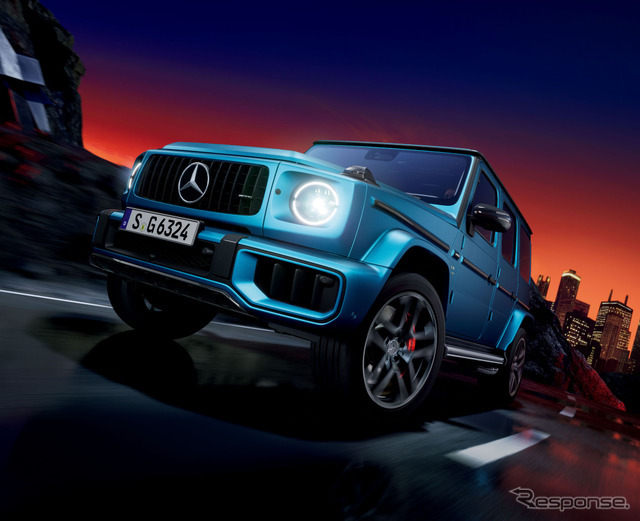 Mercedes-AMG G 63 Launch Edition ハイパーブルーマグノ＆AMGカーボンファイバーエクステリアパッケージ