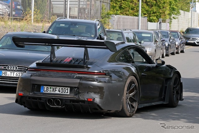 ポルシェ 911GT3 RS 改良新型のプロトタイプ