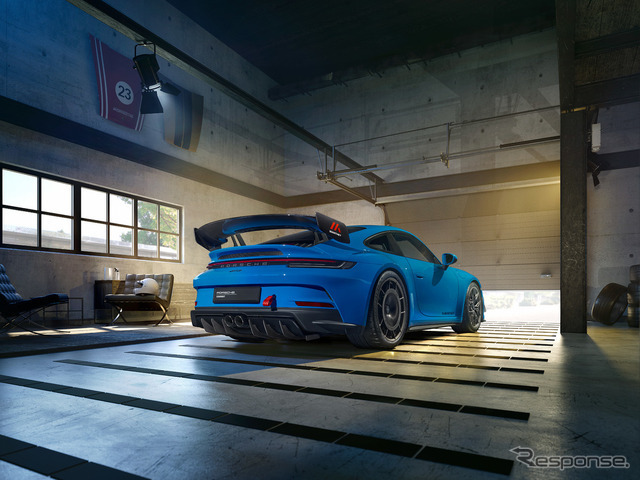 ポルシェ『718ケイマンGT4』『911 GT3』対応のマンタイパフォーマンスキット