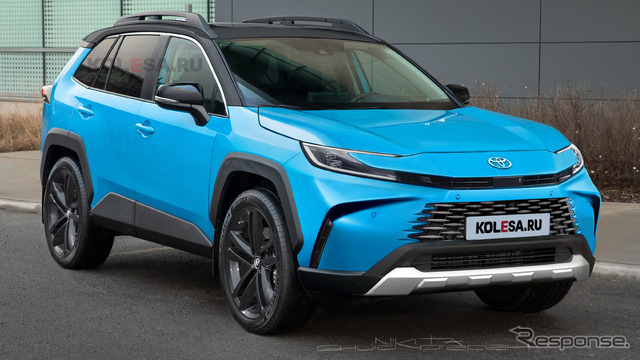 トヨタ RAV4 次期型の予想CG