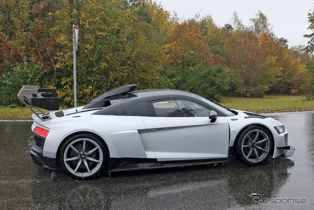 GT3をベースとした特別なアウディ R8のプロトタイプ（スクープ写真）