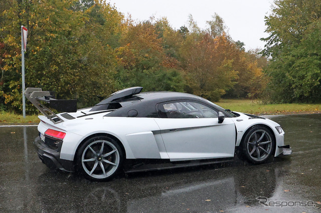 GT3をベースとした特別なアウディ R8のプロトタイプ（スクープ写真）