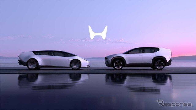 CES 2025で発表された「0（ゼロ）シリーズ」の『Honda 0 SALOON』と『Honda 0 SUV』のプロトタイプ