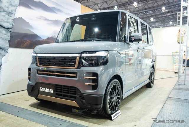 ホンダ N-BOXのカスタム車「DAMD N-BOX custom Rodney」（東京オートサロン2025）