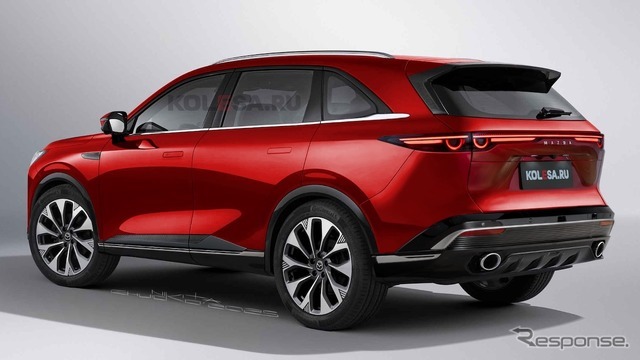 マツダ CX-5 次期型の予想CG