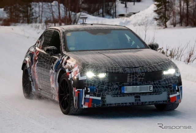 BMW M3 EV 市販型のプロトタイプ