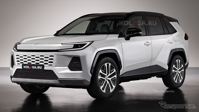 トヨタ RAV4 次期型の予想CG