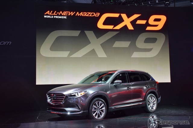 マツダ CX-9 新型（ロサンゼルスモーターショー15）