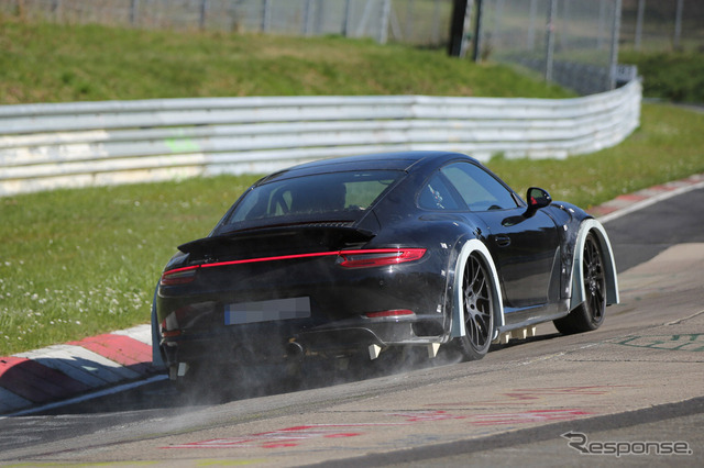 ポルシェ 911カレラ 次世代型 スクープ写真