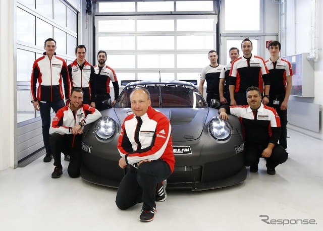 ポルシェ 911 RSR 後継マシンの開発車両