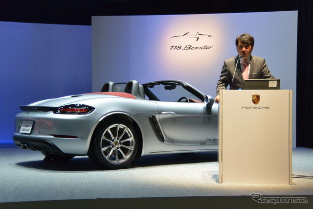 718ボクスターとポルシェ ジャパン 広報室 木内洋治 氏