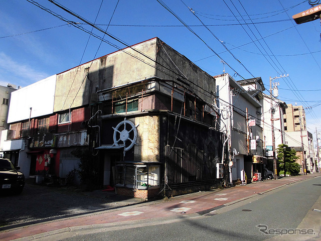 「もともとこのあたりは“赤線”だった」という宮町・新道エリア（AIR & BUS成田発伊勢行きツアー）