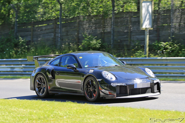 ポルシェ 911 GT3 RS 4.2 スクープ写真