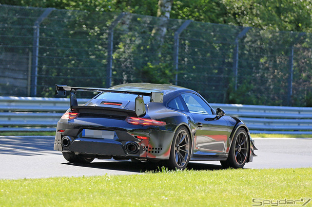 ポルシェ 911 GT3 RS 4.2 スクープ写真