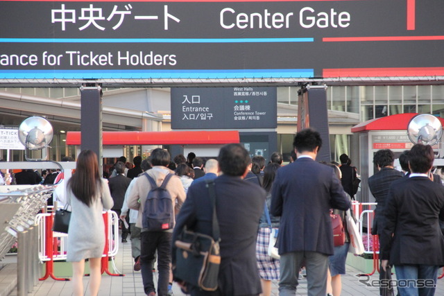 東京モーターショー2015 会場風景